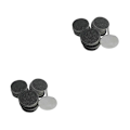Pikkukuva 2 / 5: 1/2/3/5 Sähköisen jalkaraspin vaihtotyynyt tehokas ja 35mm 80Grit 50 pcs 2PCS