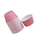 Pikkukuva 2 / 5: 50 kpl Jäätelökulhoja Jälkiruokakulhoja Jäädytetty Jogurtti Cupcake Kakku Pink