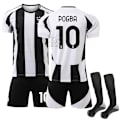 Miniatyrbild 1 av 2: Juventus FC Hemmafotbollströjor för barn 2024-2025 Nr 10 POGBA qd M