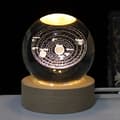 #Dekorativ LED-kristall bordslampa för barn juldekoration#