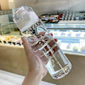 Pikkukuva 1 / 2: 780 ml kannettava vesipullo läpinäkyvät tiiviit juomapullot White