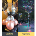 Pikkukuva 4 / 5: LED-ilmapallot 10 kpl. Light Up Balloons 20 tuumaa Kirkas Helium Bobo