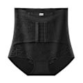 Miniatyrbild 1 av 4: Mid waist buken trosor för kvinnor hög elasticitet rupa lyfta Shapewear trosor green m