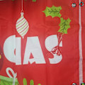 Pikkukuva 3 / 5: Hyvää joulua -banneri Suuri Xmas-verannan kyltti Bannerit Juliste Sisä- ja ulkotilojen juhlapyhien roikkuvat koristeet