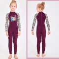 Miniatyrbillede 5 af 11: Børn Helkrops Langærmet Badedragt Børn Solbeskyttende Surf Svømning Purple L