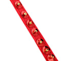 Miniatyrbilde 2 av 5: 1/2/3 Magdans Perlebesatt BH Paljetter Topp Sexy Dansende Sanger Red 36 Size 1 Pc