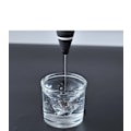 Miniatyrbild 4 av 4: Mjölkskummare Handhållen elektrisk skummaskin med rostfri visp 3 hastigheter för skottsäker kaffe Latte Cappuccino varm choklad svart