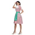 Pikkukuva 4 / 5: Naisten Oktoberfest Oluttyttöasu Baijerilainen Perinteinen Dirndl-mekko W Green L