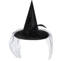 Miniatyrbild 1 av 3: Halloween häxhatt för kvinnor Steeple Lace Halloween kostym