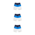 Pikkukuva 4 / 5: 1/2/3/5 Hengittävät ja tyylikkäät miesten shortsit - kesään Blue and Dark Blue XL,1 3PCS