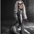 Miniatyrbild 2 av 5: Spider Man Cosplay Kostym Sexig Bodysuit Superhjälte Spider Man Sexiga Kvinnor Svart Jumpsuit För Vuxen Halloween Cosplay Party 2XL