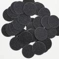 Miniatyrbilde 2 av 5: 1/2/3/5 Erstatningsputer for elektrisk fotfil Effektiv og 15mm 80Grit 50 pcs 1 Pc