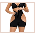 Miniatyrbild 3 av 4: Butt Lifting Byxor Korsett Magkontroll Underkläder Hög midja Bältesspänne Magkontroll Shapewear Dam black 4XL