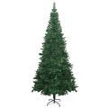 Miniatyrbilde 2 av 10: vidaXL Plastjuletre med LED og julekuler L 240 cm grønn Grön