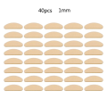 Miniatyrbild 1 av 5: 40 delar självhäftande nässkydd för glasögon, solglasögon, läsglasögon Skin color D-shaped 1mm