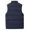 Miniatyrbild 2 av 2: Lätt packbar dunväst för män ärmlös vadderad jacka XS Navy blue