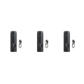 Miniatyrbilde 1 av 5: 1/2/3 Elektronisk Pepperkvern USB Oppladbar Justerbar Single 3Set