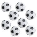 Pikkukuva 5 / 8: 8 kpl Mini Pöytäjalkapallopalloja 32mm Lasten Jalkapallopeli Koneen Tarvikkeet qd 0.2