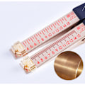 Miniatyrbilde 2 av 4: 1-15 mm kileformet Vernier Tykkelsesmåler Avvik Planhet En