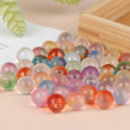Miniatyrbild 4 av 8: 50st 12mm Glaskulor Kulor Charms Clear Pinball hine Hem F