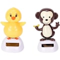 Miniatyrbild 1 av 3: 2 st Window Sun Catcher Solar Powered Dancing Animal Swinging An
