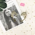 Miniatyrbillede 2 af 5: Elver Ear Cuffs til kvinder. Fe øreringe Håndlavede farverige blomster
