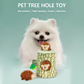 Miniatyrbild 7 av 11: Spoof og Interactive Toys Squeak Plysch Slitstark stoppad tuggleksak för små hundar D