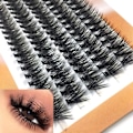 Miniatyrbilde 6 av 10: 5 rader individuelle vipper Naturlige Myke 14MM 14mm10D