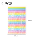Pikkukuva 2 / 5: 4 kpl sateenkaarihapsuverho, häät, syntymäpäivä, Gradient Light 2m