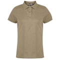 Miniatyrbilde 1 av 3: Asquith & Fox Dame/Dame Enkel kortarmet pikétrøye Kh Khaki XS