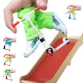 Miniatyrbild 5 av 10: Finger Scooter Set Small Finger Skateboard SVART Black