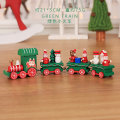 Miniatyrbilde 5 av 8: Juledekorasjoner Jul Tretog Barnas barnehage Ferie Julegaver Juledekorasjon Gaver Red new style train