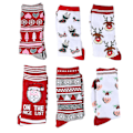 Miniatyrbild 2 av 2: 6 Ps Ly Xmas Socks Halvlängd strumpa