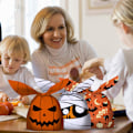 Pikkukuva 3 / 11: Halloween-karkkipussit Kurpitsa Lepakko Välipala Keksi Lahjapussi Karkki vai kepponen Lasten suosikit Halloween-juhlakoristeet Tarvikkeet null - C