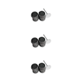Pikkukuva 2 / 5: 1/2/3/5 Sähköisen jalkaraspin vaihtotyynyt tehokas ja 15mm 150Grit 50 pcs 3PCS