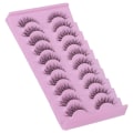 Miniatyrbilde 6 av 9: Løsvipper Faux Mink Lashes Falske øyevipper