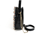 Miniatyrbild 3 av 5: Små flickor Söt handväska Spetshantverk med blommor Prinsessan Handväskor Crossbody axelväska för toddler NO:9