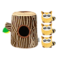 Miniatyrbild 1 av 11: Spoof Dog Interactive Toys Squeak Plysch Slitstark stoppad tuggleksak för små hundar B