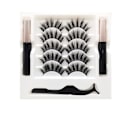 Pikkukuva 11 / 11: Magneettiset ripset ja eyeliner-setti, pari luonnollisen näköisiä irtoripsiä magneettisella eyeliner-pinsetillä, helppo levittää 5