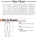 Miniatyrbilde 4 av 5: Dame sommerbukser Lommer Løse Casual Wide Leg Lounge Orange Red M
