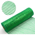 Miniatyrbild 2 av 5: Deco Mesh 10 tum x 10 Yards varje rulle, metallisk folie Poly Mesh