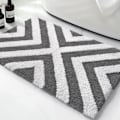 Miniatyrbild 1 av 4: Halkfri badmatta Mjuk mikrofiber duschmatta Absorberande maskintvättbar