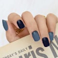 Miniatyrbillede 5 af 5: Color Press-On Manicure, Solid Color Mani style 5