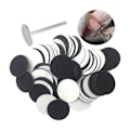 Pikkukuva 3 / 5: 1/2/3/5 Sähköisen jalkaraspin vaihtotyynyt tehokas ja 15mm 240Grit 100 pcs 1 Pc