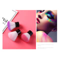 Miniatyrbillede 6 af 8: Soft Nail Cleaner Brush Mini Støvfjerner Rensebørste Negle Ar Rose red
