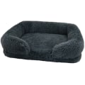 Miniatyrbild 7 av 7: Plush Washable Square Soft Cat Mat Pet Supplies Washable And Removable Pet  Deep Sleep Dog Sofa Bed Pet Supplie Drop Ship Rose color S(40x30x12CM)