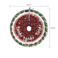 Miniatyrbild 3 av 3: 62 cm Julgran Kjol Bas Xmas Golvmatta Ornament Dekor A