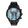 #Stitch Doll Animation Tryckt Kvarts Klocka Hållbar#