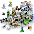 Miniatyrbild 1 av 2: Minecraft Cave Model Block Set Byggstenar Leksaker Presenter