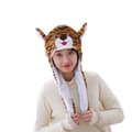 #Tiger hette med bevegelige ører plysjhette#